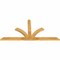 Ekena Millwork Richland Rough Sawn Timber Gable Bracket, Western Red Cedar, 72"W x 36"H x 2"D x 4"F, 12/12 Pitch GBW072X36X0204RIC00RWR - alternate 2